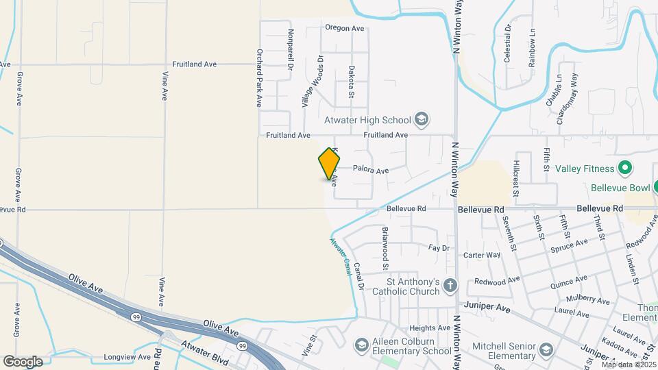 2941 Kansas Ave Map and Location Details