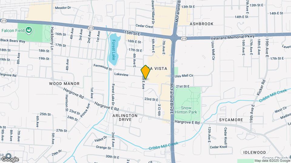 508 21st St E Map and Location Details