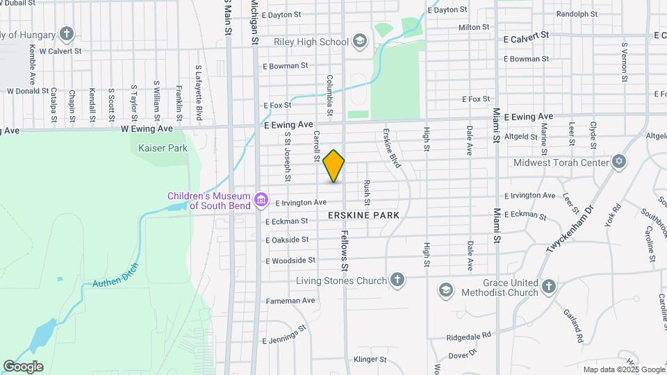 406 E Fairview Ave Map and Location Details