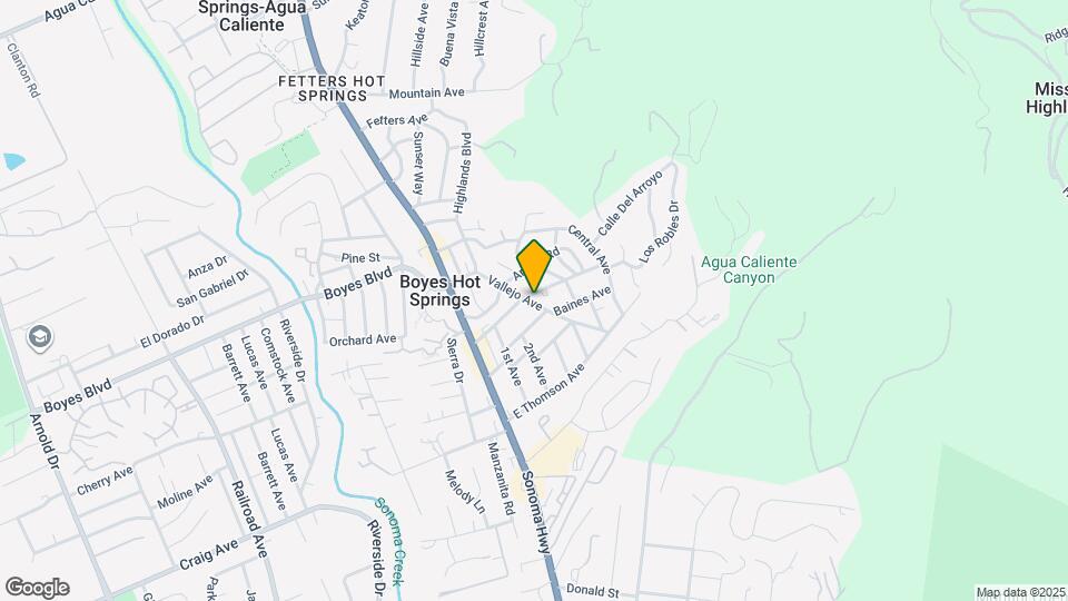 400 Calle Del Monte Mapa y Detalles de la Ubicación