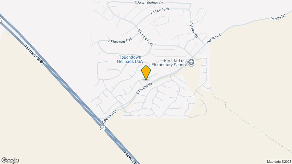 10247 E Superstition Range Rd Map and Location Details