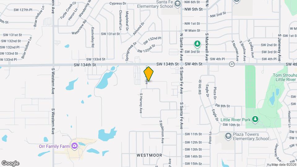 232 SW 136th St Map and Location Details