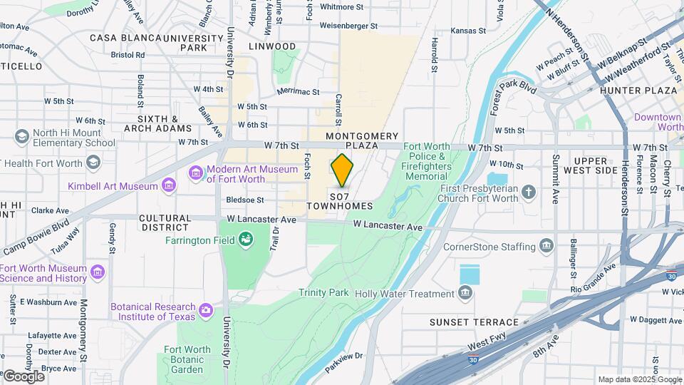 2604 Museum Way Map and Location Details