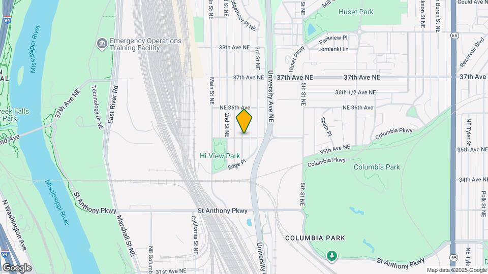 3507-2-1/2 2 1/2 St NE Map and Location Details