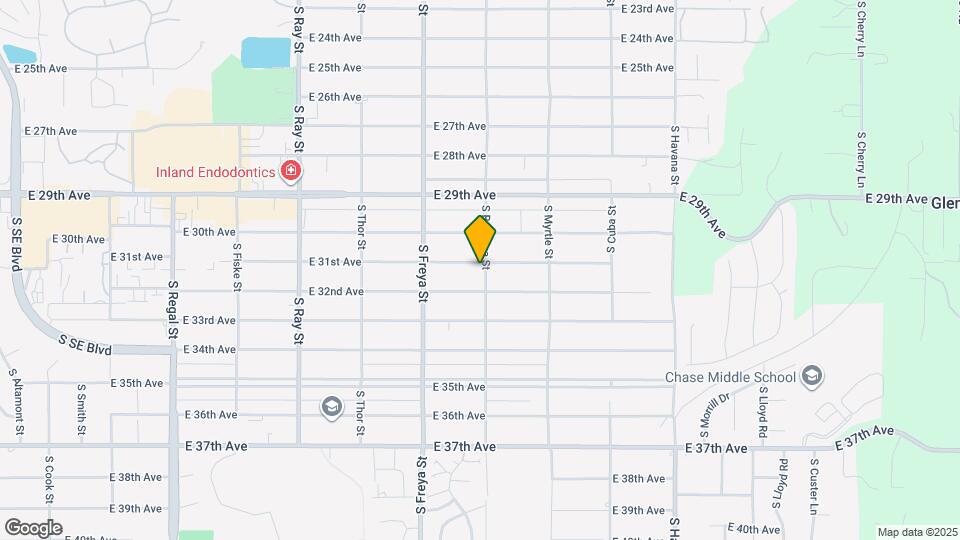 3102 S Rebecca St Map and Location Details