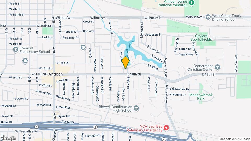 1717 Amber Dr Map and Location Details