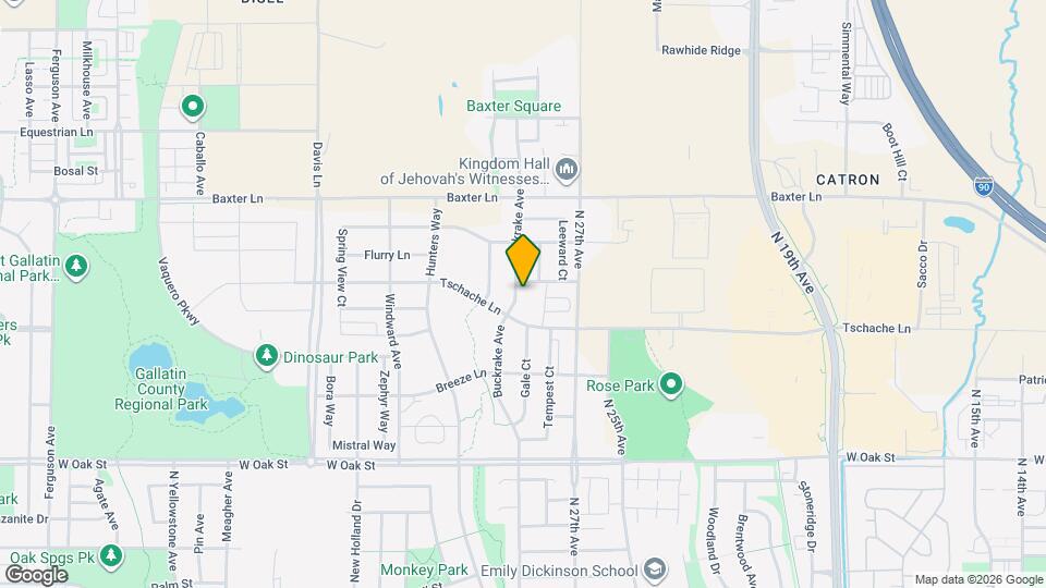 1766 Buckrake Ave Mapa y Detalles de la Ubicación