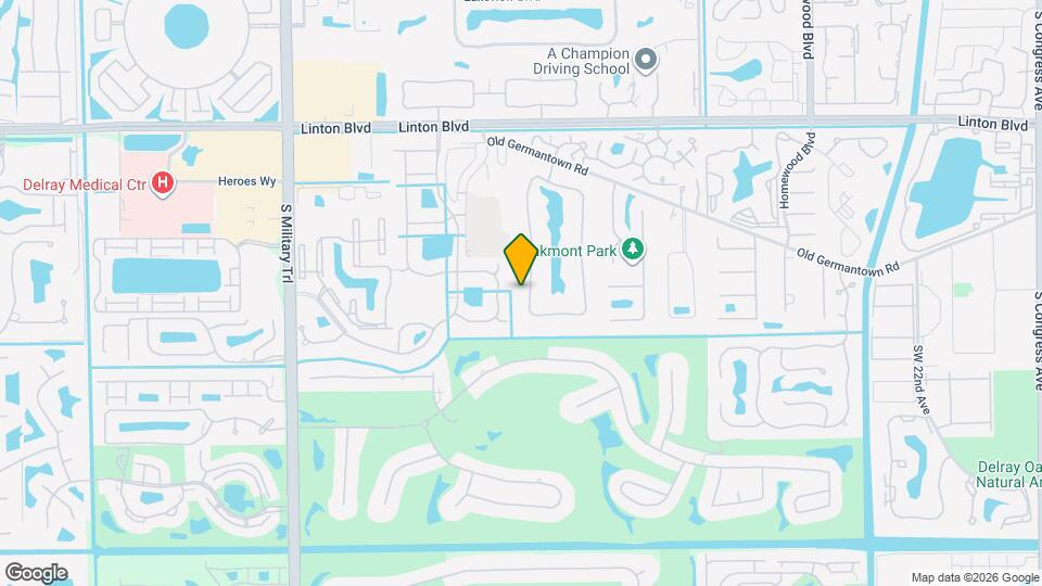 16388 Bridlewood Cir Map and Location Details