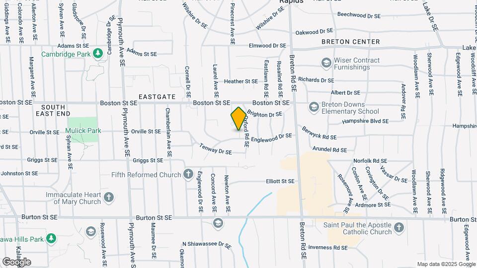 2163 Englewood Dr SE Map and Location Details