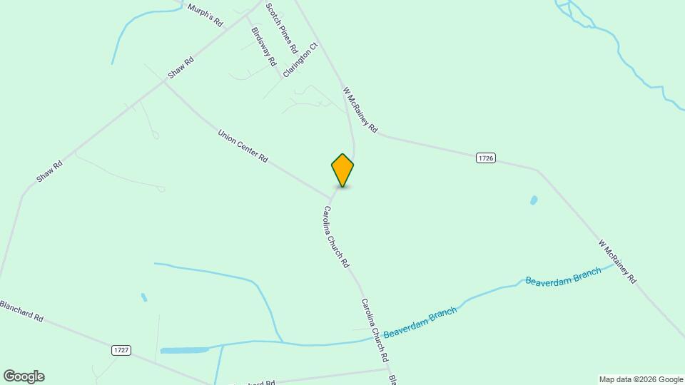 660 Carolina Church Rd Map and Location Details