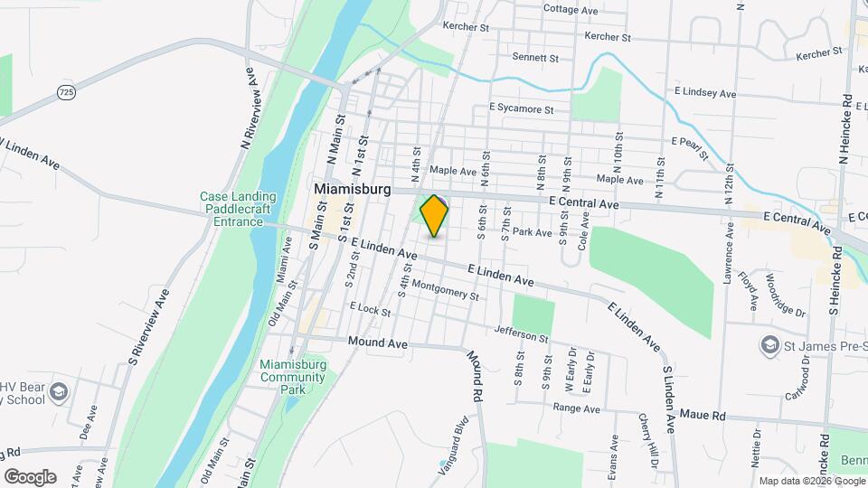 121 S 5th St, Unit 1 Map and Location Details