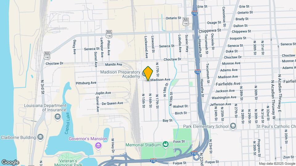 2137 N 16th St Map and Location Details