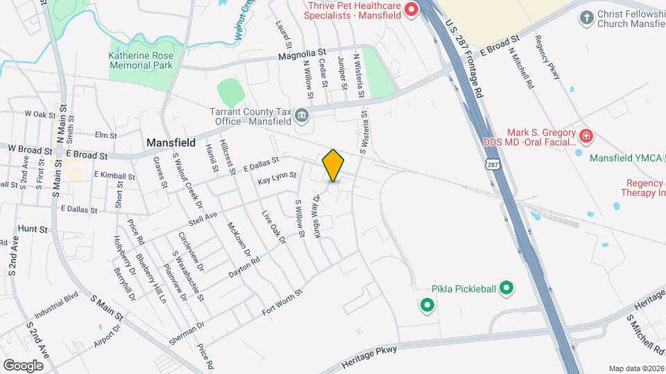 307 Kings Way Dr Map and Location Details