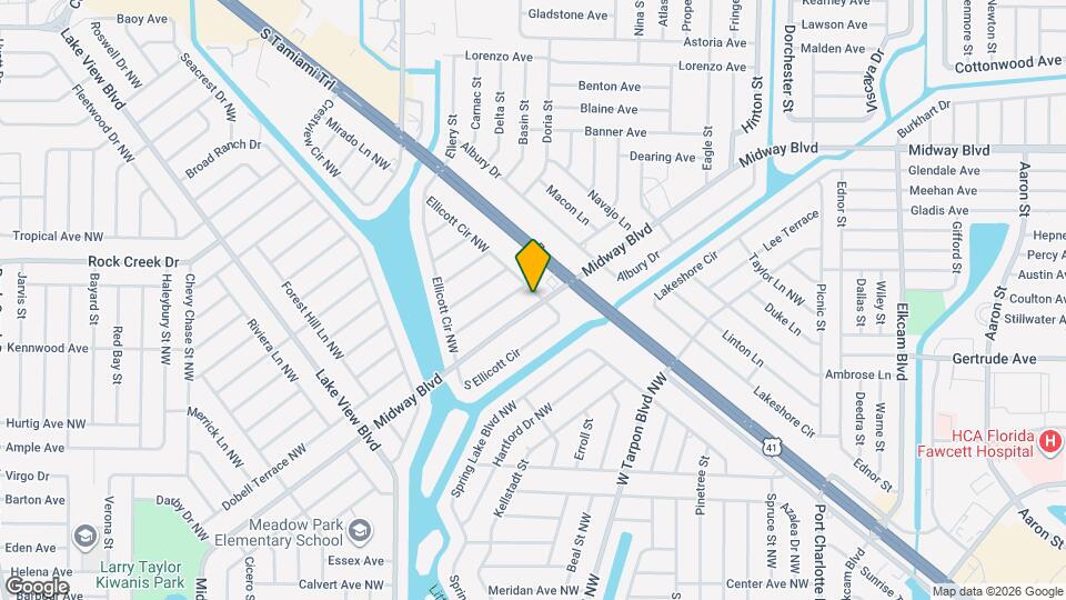 20250 Midway Blvd Map and Location Details