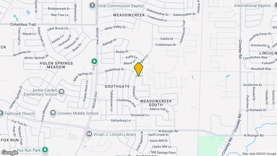 8309 Orleans Ln Map and Location Details