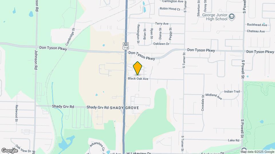 Black Oak Apartments Map and Location Details