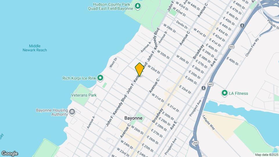 804 John F. Kennedy Blvd Map and Location Details