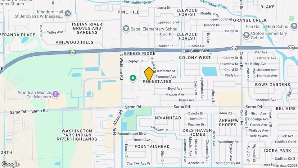 1072 Mollie Ln Map and Location Details