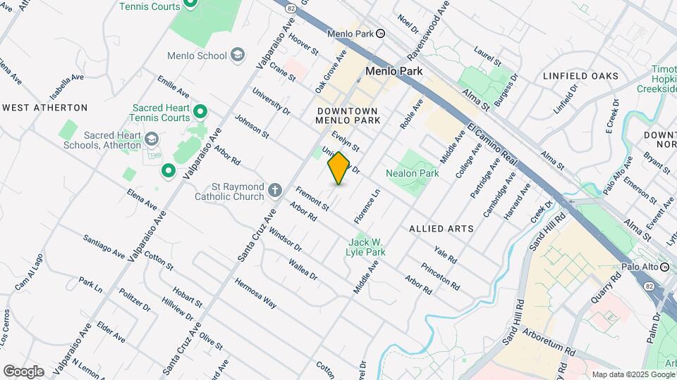 965 Oak Ln Mapa y Detalles de la Ubicación
