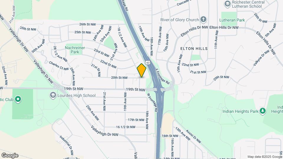 1924-1930 18 1/2 Ave NW Mapa y Detalles de la Ubicación