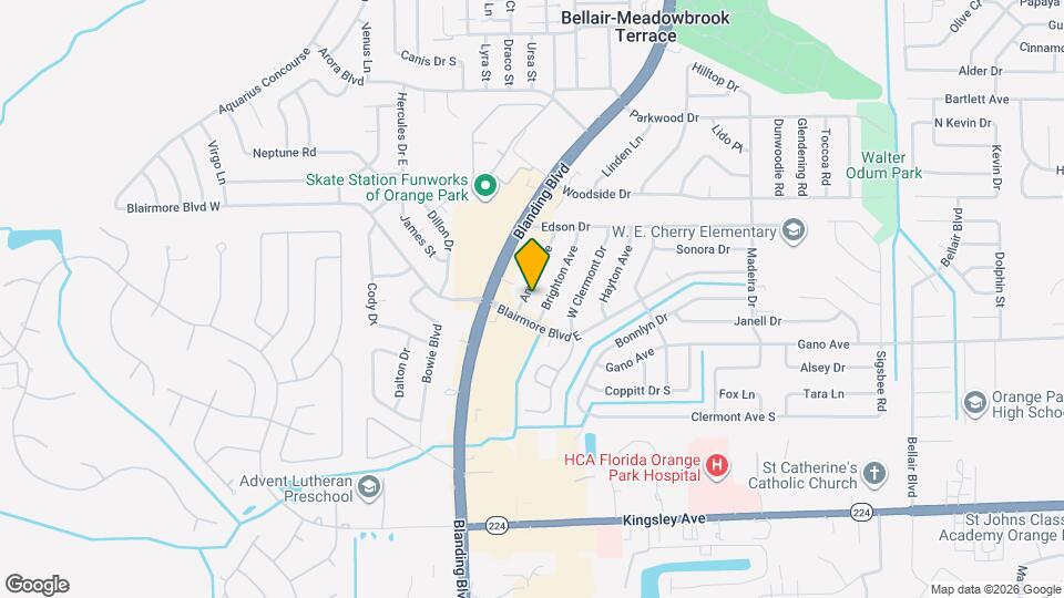 500 Ameca Ave Map and Location Details