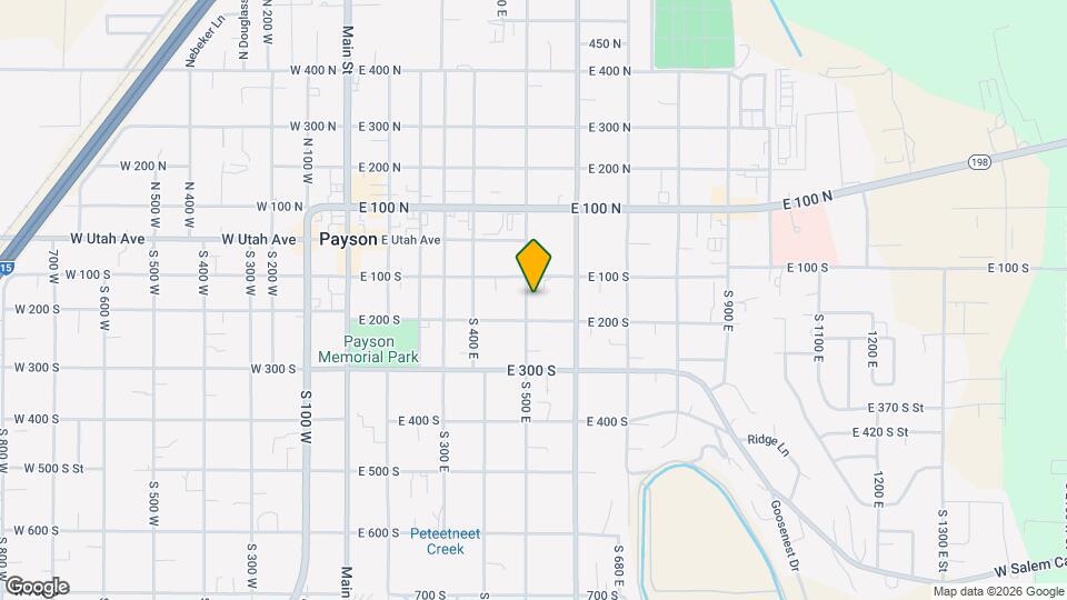 159 S 500 E Map and Location Details