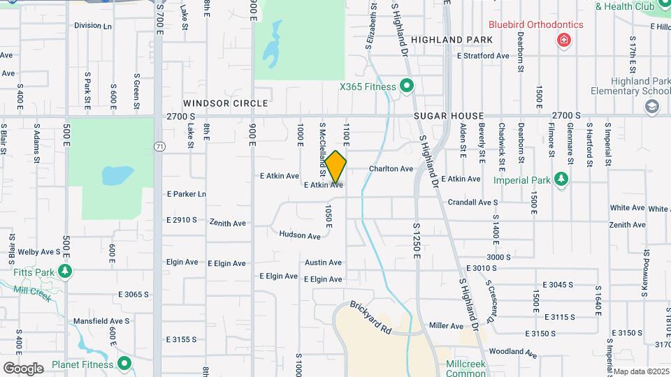 1070 E Atkin Ave Map and Location Details