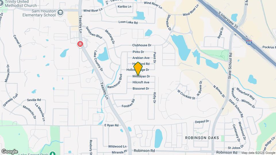 2708 Weslayan Dr Map and Location Details