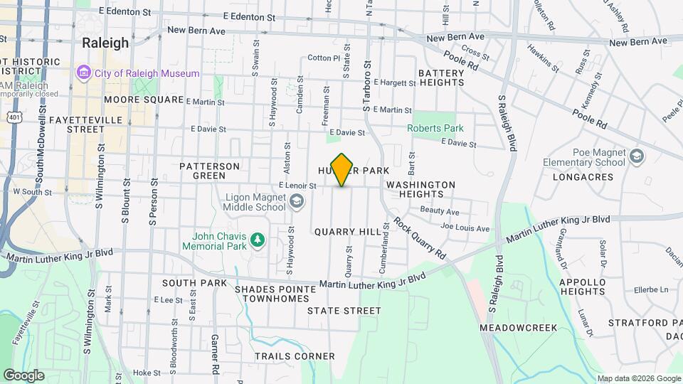 830 E Lenoir St, Unit 830.5 Mapa y Detalles de la Ubicación