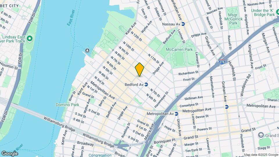 171 N 7th St Mapa y Detalles de la Ubicación