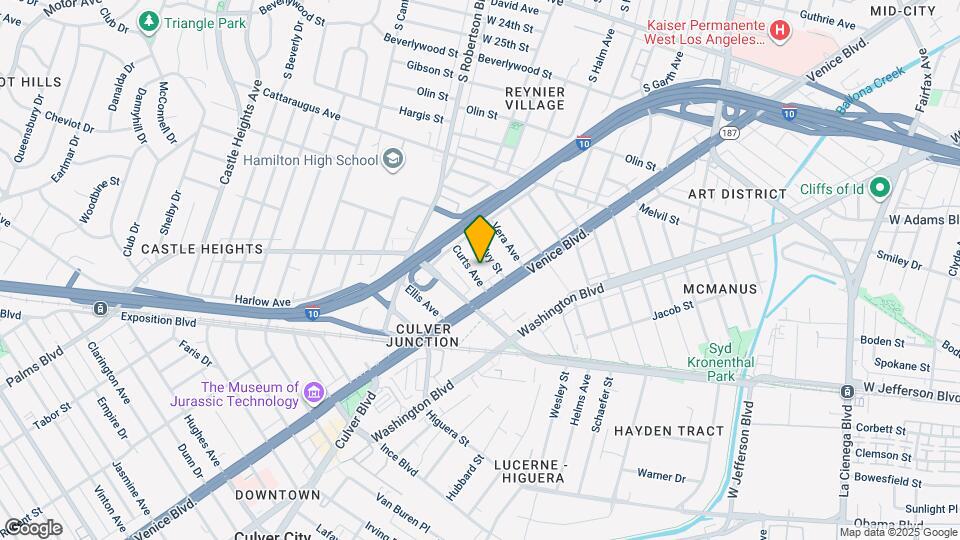 3154 Curts Ave Map and Location Details