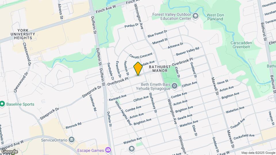 173 Overbrook Pl Map and Location Details