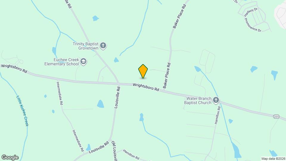 5835 Wrightsboro Rd Map and Location Details