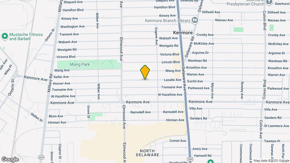 144 Lasalle Ave Map and Location Details