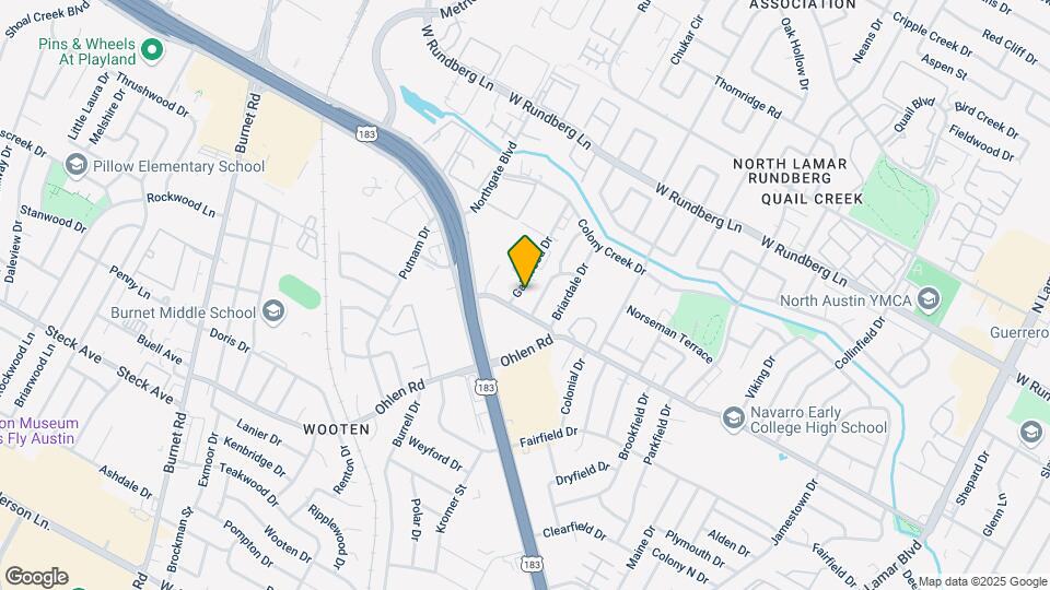 8909 Galewood Dr Mapa y Detalles de la Ubicación