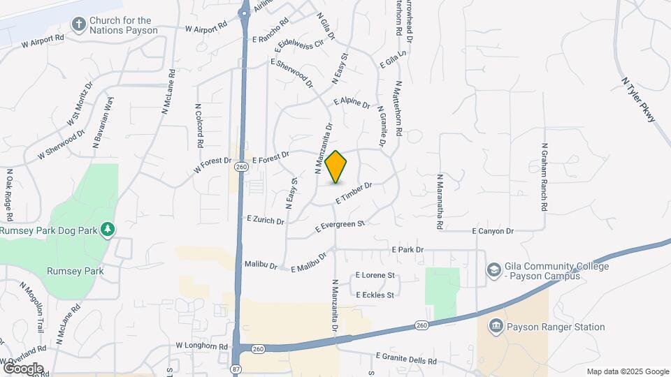 609 N Luzern Cir Map and Location Details