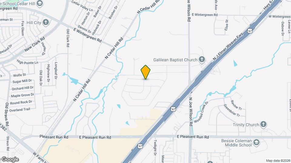 701 Hillside Dr Map and Location Details