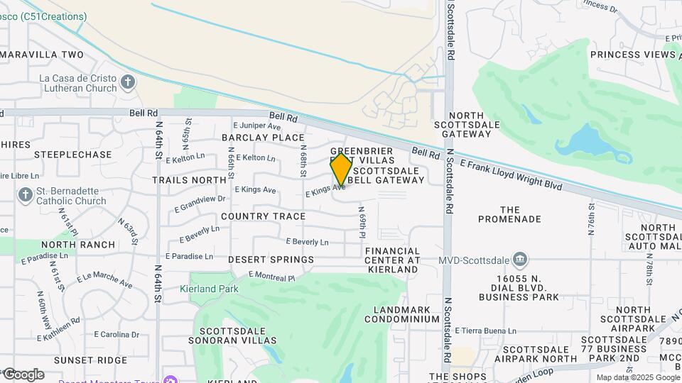 6855 E Kings Ave Map and Location Details