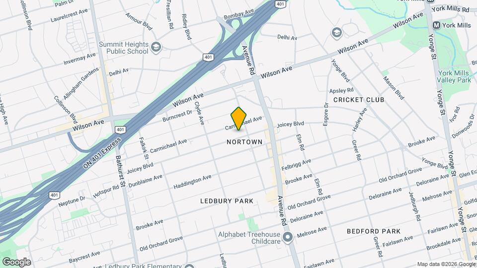 240 Joicey Blvd Map and Location Details