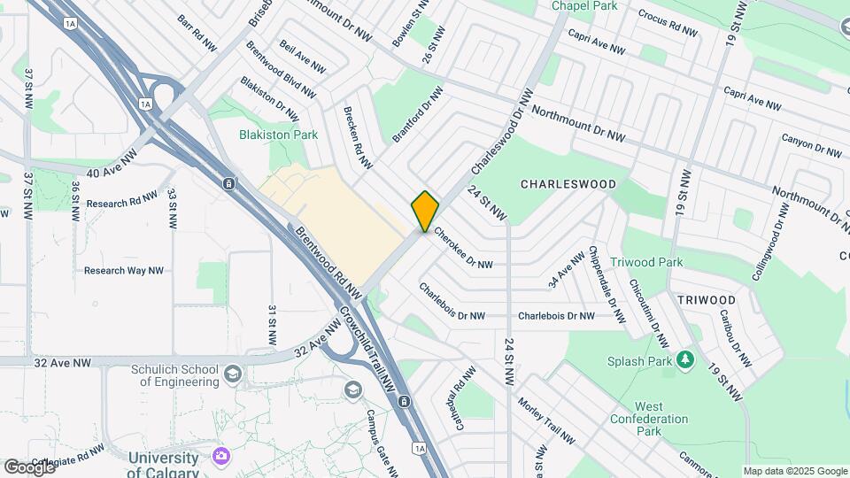 3532 Charleswood Dr NW Map and Location Details
