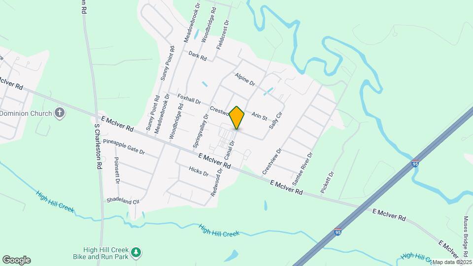 3030 Fincher Dr Map and Location Details