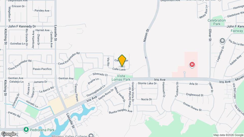 26836 Calle Luna Map and Location Details