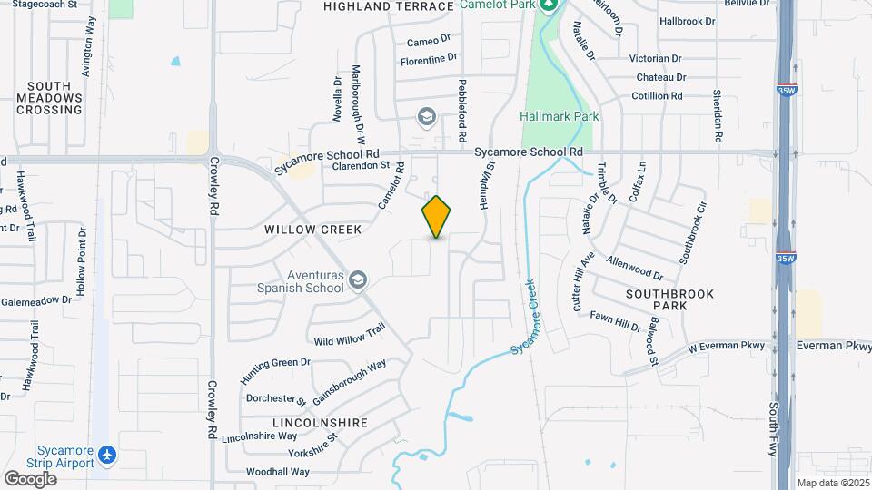 8109 Dripping Springs Dr Map and Location Details
