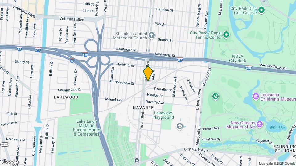 5605 Canal Blvd Map and Location Details