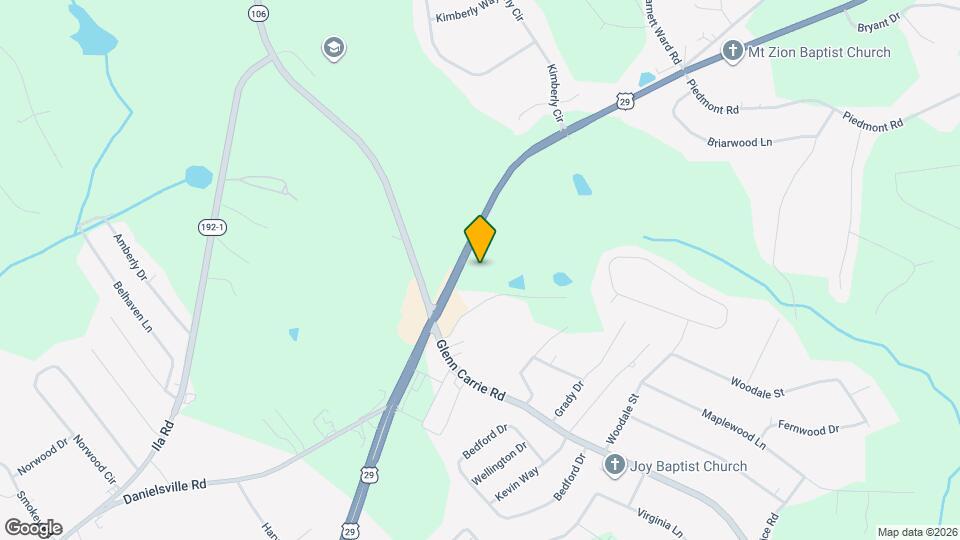 8805 US-29 Map and Location Details