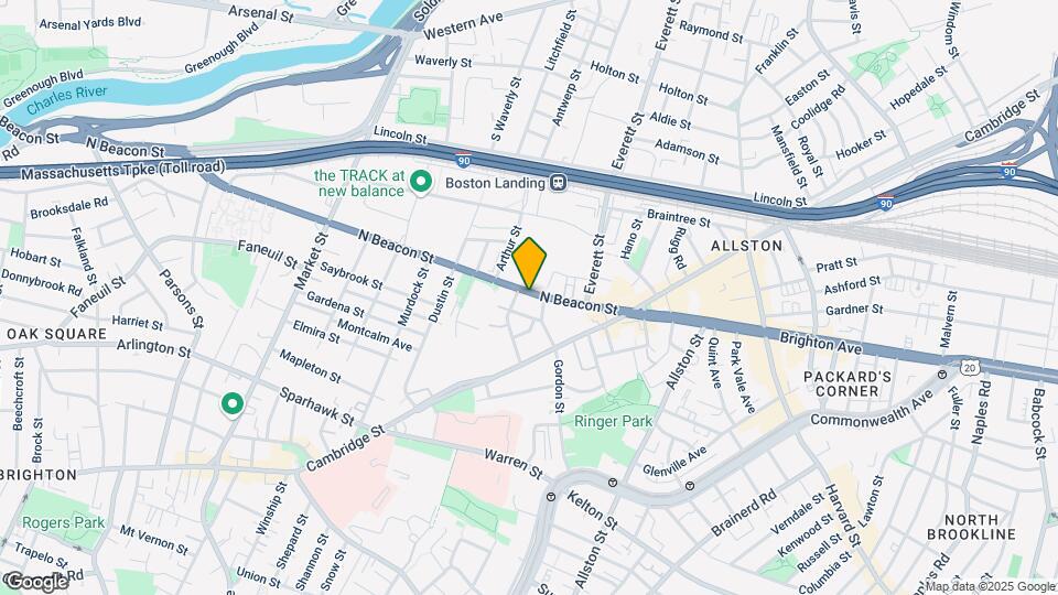 64 North Beacon St, Unit 3 Map and Location Details
