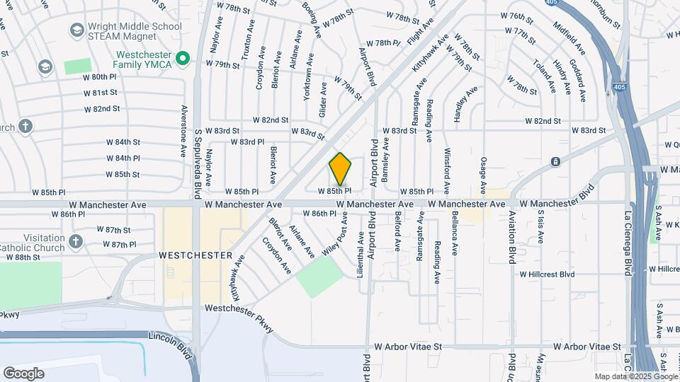 5961 W 85th Pl Map and Location Details