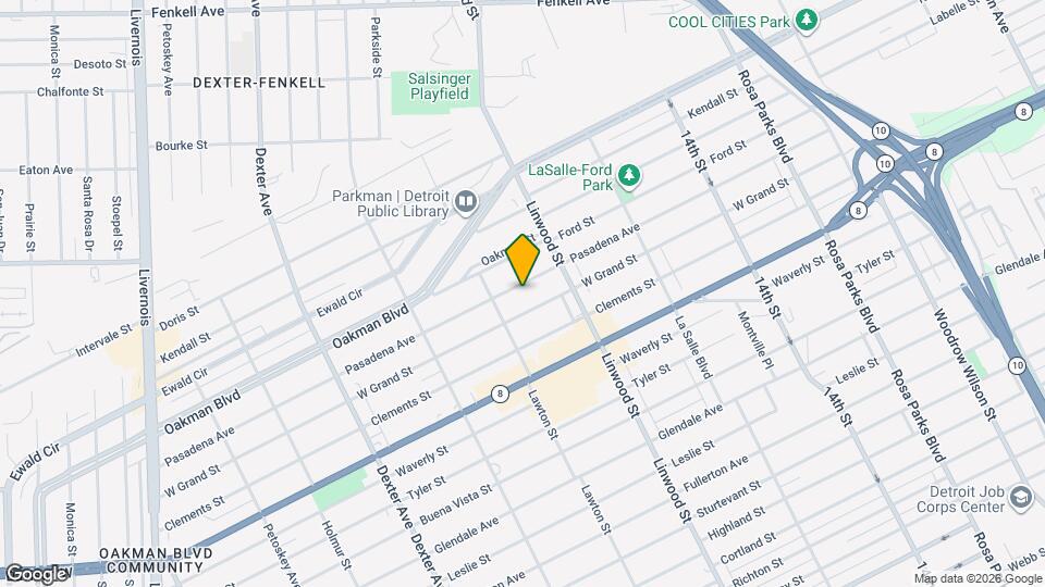 2691 Pasadena St Map and Location Details