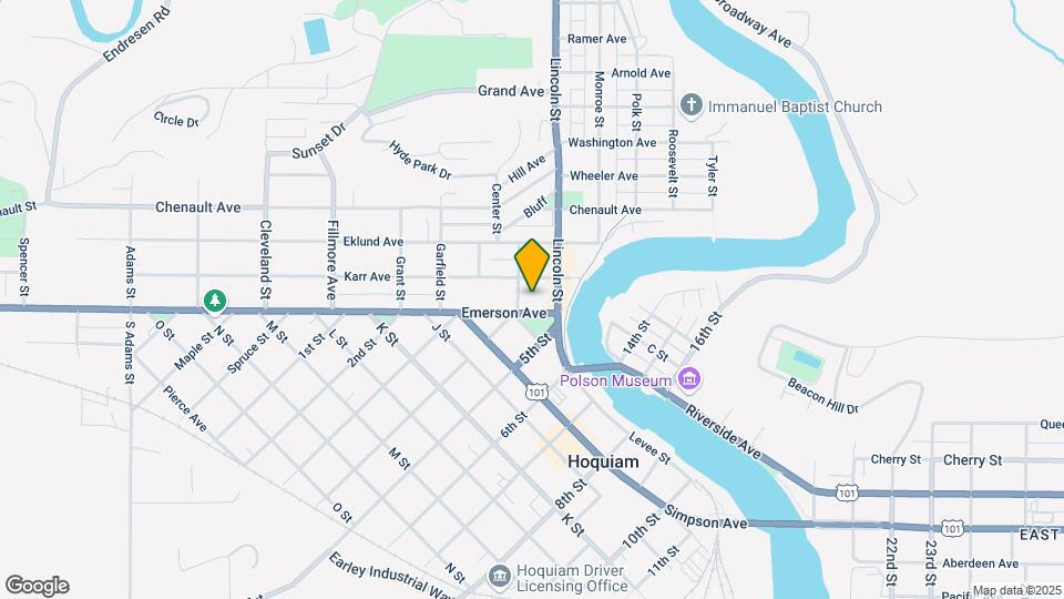 809 Emerson Ave Map and Location Details