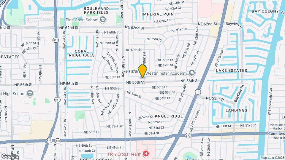 1951 NE 56th St Map and Location Details